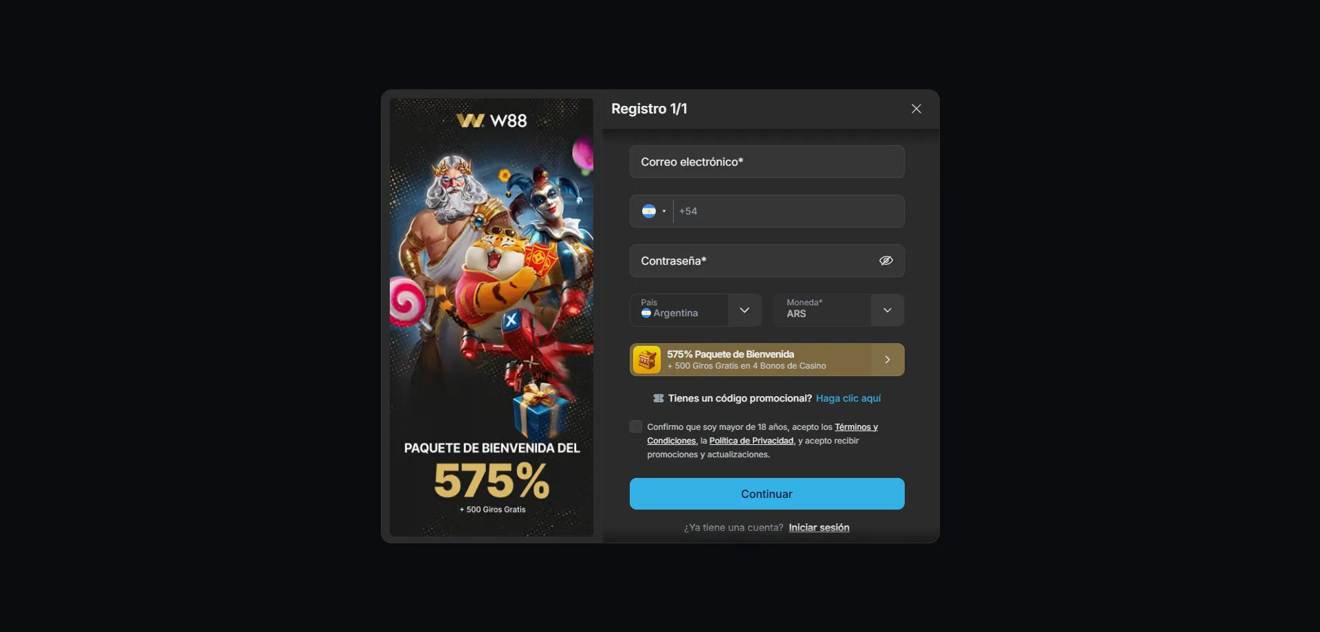 w88 Casino registratie &mdash; account aanmaken in Nederland