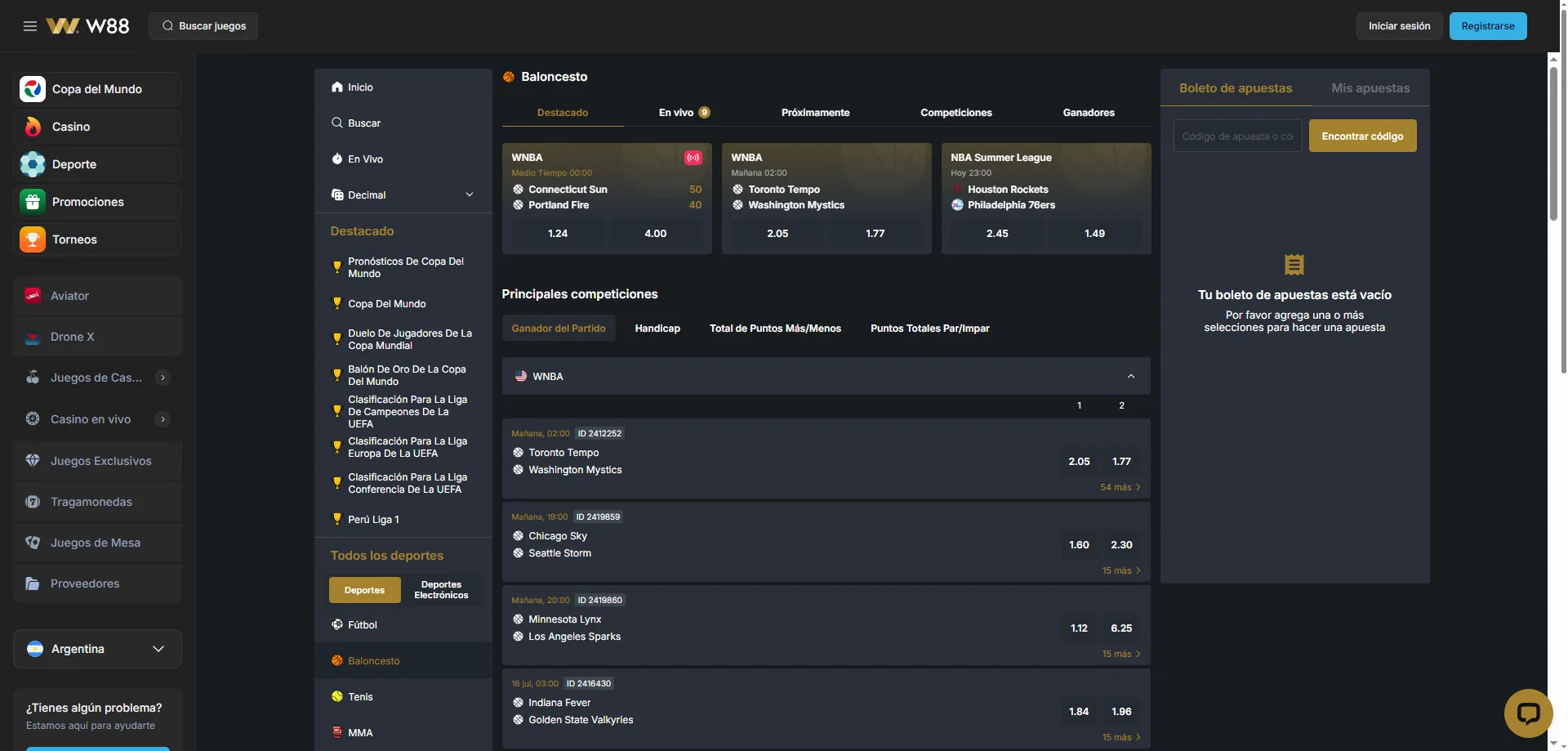 w88 Casino sportsbetting &mdash; live weddenschappen in Nederland